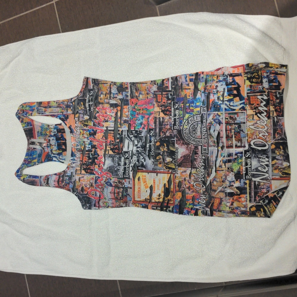 New Orleans long shirt/dress